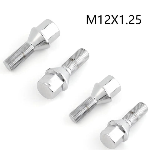 Premium Lug Wheel Studs Kit For Chrysler 200 Models Year Fits 2015 Through 2019 Heavy Duty Car Truck Parts Replacement With Strong Tensile Build, M12x1.25 steel studs