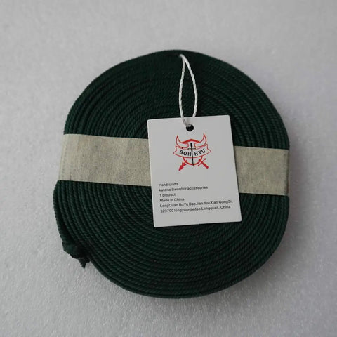 Durable Ito Sageo Wrapping Cord For Katana And Wakizashi 16.4 Foot Synthetic Silk Coiled with Label On Top