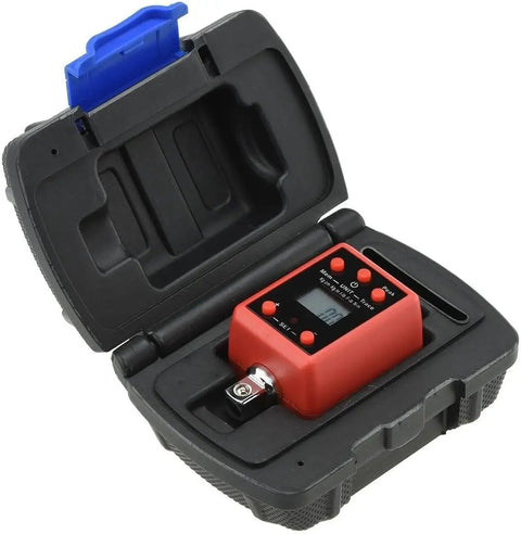 3/8 Inch Digital Torque Adapter Turns Any Ratchet Into Pro-Grade Torque Wrench With Digital Gauge in protective case