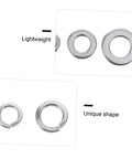 600 Piece Stainless Steel Washer Kit For Automotive, Construction And Industrial Use With Lock Gaskets And Split Washers Built To Last, High Conductivity, Rust Resistant, Easy To Install, Prevents Loosening. Lightweight stainless split washers and lock washers