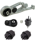 Heavy Duty Engine Motor Mount Kit 5 Piece Set for 2005 2007 Ford Montego, including metal and rubber components.