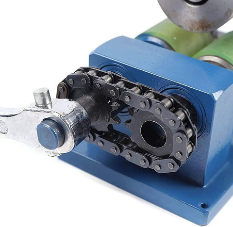 High Quality Manual Ring Bender Machine For Jewelry Making, showing chain drive and crank for smooth operation.