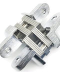2Pcs Stainless Steel Hidden Hinges For 180 Degree Concealed Folding Doors, Invisible Cross Hinge For Cabinets Gates And Home Hardware