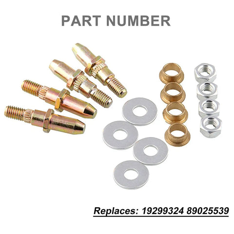 Door Hinge Roller Pin And Bushing Repair Kit For Chevy GMC 1999-2007 Trucks And SUVs Fits Avalanche Silverado Sierra Suburban