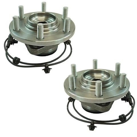 Premium Front Wheel Bearing And Hub Assembly Driver Passenger Pair For Infiniti QX56 QX80 Suv direct bolt-on heavy-duty design.