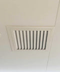 Heavy Duty Louvered Access Panel With Tight Mesh Screen Delivers Solid Attic Wall And Ceiling Coverage For Plumbing Wiring Hvac Systems Bathroom Exhaust Vents Sturdy Aluminum Construction Guarantees No Sweat Setup