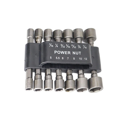 Hex Socket Driver Bit Set For Power Drills And Electric Screwdrivers Multi Size One Quarter Hex Bits for DIY Home Repair Universal Tool Set