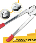 Heavy Duty Pallet Strapping Kit With Poly Strapping Tensioner, 4000 Inch PP Strapping Band, 100 Metal Seals, Sealer close-up view