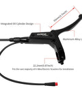 ZTZ 4-piston e-bike hydraulic brake lever with integrated oil cylinder and aluminum alloy lever