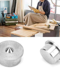 6 Piece Premium Stainless Steel Dowel And Tenon Center Points for precise hole alignment in woodworking projects