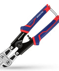 Mini Bolt Cutter 8 Inch Spring Loaded Wire Cutter Heavy Duty With Soft Anti Slip Handle Upgrade Grip For Small Bolt Cutting And Cable Wire Snips