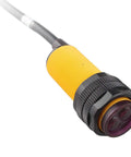 Infrared Photoelectric Obstacle Avoidance Switch 3 Pack Break Beam Sensor Module close-up view with yellow casing