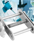 10 Pack Flow Control Pipe Clamps Set With Iron Plated Hose Fixing Clips Swivel Screw Tubing Clamps For Water Stop A Real Workhorse For Medical Labs Hospitals Clinics Beauty Salons And Industrial Use in lab setting