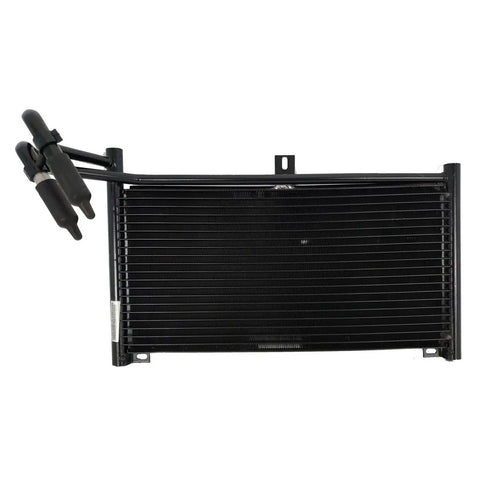 Heavy Duty Transmission Oil Cooler for Dodge Ram 2500 3500 1995-2001 with 5.9L Engine, Upgraded Performance Part To Keep Your Rig Cool And Running Smooth Without Overheating, black metal cooler