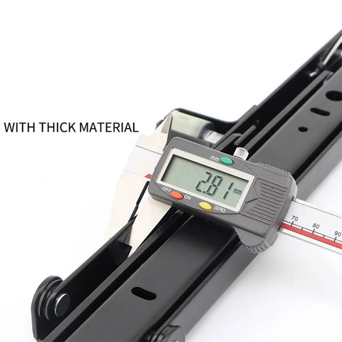 Caliper measuring Concealed 2 Piece Folding Chair Stool Bracket Hinge For Shoe Cabinet Wardrobe Closet Doors Built To Last With Heavy Duty Steel Plate Base Silent Hydraulic Soft Close No Fuss Setup And Easy Furniture Upgrade Hardware