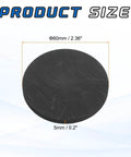 Round Graphite Block Disk Ingot For Melting And Electrolysis High Purity Graphite Electrode Plate Sheet 60x5mm Pack Of 2 Black