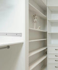 White Plastic Drawer Slides Replacement With Anti Slip Stability And Full Extension Glides for office and school cabinets