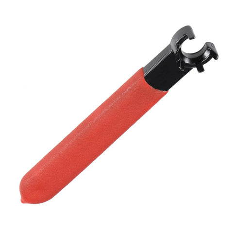 Pro Grade Collet Chuck Wrench Spanner For ER11M Clamping Nut On Milling Machines And Lathes With Red Non Slip Handle Carbon Steel Construction