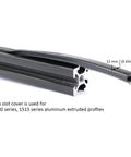 Tight Fitting Aluminum Extrusion T Slot Covers And Slick Seal Strips For 3030 1515 4040 Profiles Fits 8mm T Slot Or V Groove Delivers Bulletproof Grime Shield For Spotless Shop Rails 4 Meter Length with measurements.