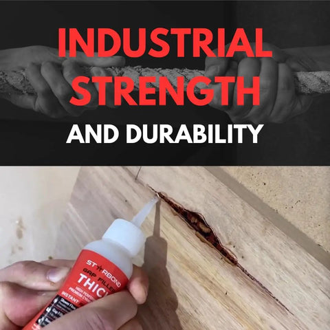 Thick CA Glue Refill Kit 16 Oz For Woodworking And DIY Projects On Your Workbench Bulk Refills With Extra Bottles Caps Microtips Yorker Spout Gap Filler Cyanoacrylate For Carpentry Hobby Models And Archery Fletching, gap repair in wood
