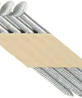 Stainless Steel 33 Degree Paper Tape Ring Shank Nails For Framing Sheathing Subfloor And Roof Decking Heavy Duty 2 3 8 Inch By.120 Inch Offset Round Head 1000 Per Box