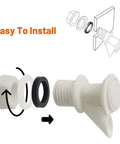 Push Button Spigot Replacement For 2 To 10 Gallon Water Coolers Food Grade Non Toxic Odorless Beverage Dispenser Spigot