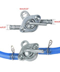 Close-up of fuel valve in PZ19 Carburetor Kit With Air Filter Throttle Grip Cable For 50cc 70cc 90cc 110cc 125cc Chinese Kids ATV.