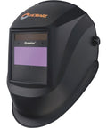 Auto-Darkening Welding Helmet With Three Independent Arc Sensors, Grind Mode For Clear Grinding, Black Finish, Includes Protective Lens Kit