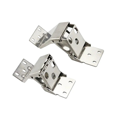 Heavy Duty Thickened 304 Stainless Steel Inner Door with Foldable Concealed Hinge for Four Axis Distribution and Control Cabinet