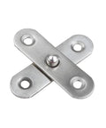 360 Degree Stainless Steel Door Pivot Hinge For Cabinets And Folding Doors Hidden Rotary Hardware Fastener