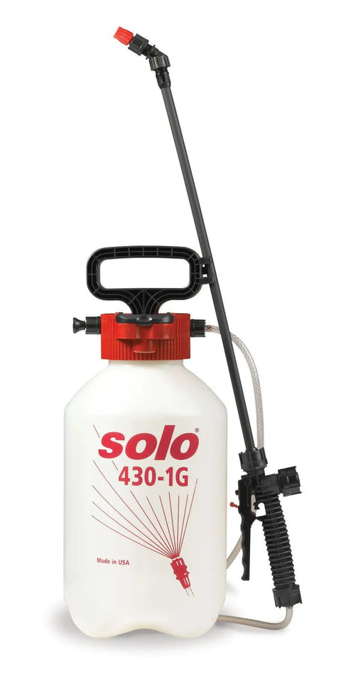 1-Gallon Handheld Farm and Garden Sprayer With Easy Fill Funnel Top And Large Secondary Opening