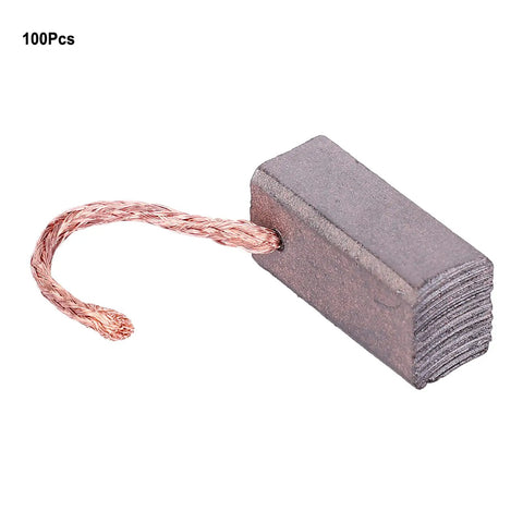 Premium Carbon Brushes for Electric Vehicle DC Motor Replacement with 8X10X20mm J432A Size, heavy duty graphite component.
