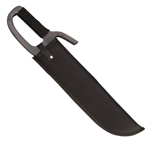 Wing Chun Training Double Fork Knife For Sparring, Southern Style Short Practice Sword, 20.9 Inch Carbon Steel Blade, Nylon Bag