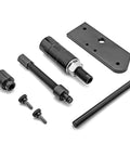 Inner Single Cam Bearing Puller Tool For Harley Evolution EVO Models 1984-2023 shown disassembled on white background