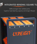 Rock Solid Cnc Tool Trolley With Smooth As Butter Rolling Casters And Slick Abs Buffer Trays showing integrated bending square tube for durability.