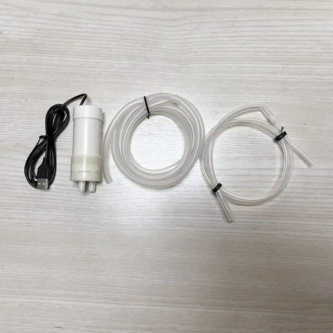 Hassle Free Grab And Go Portable Usb Oil Extractor Pump With Suction Syringe Flexible Hose for vehicle fluid extraction.