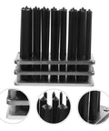Non Slip Positioning Cylindrical Punch Set With Base For Woodworking And Mechanical Maintenance DIY Projects Pro Grade Punch Kit 28 Piece
