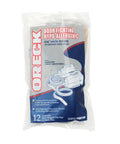 12 Pack Handheld Vacuum Bags White Hypoallergenic Odor Fighting With 4x Filtration Captures 95 Percent Of 0.3 Micron Particles