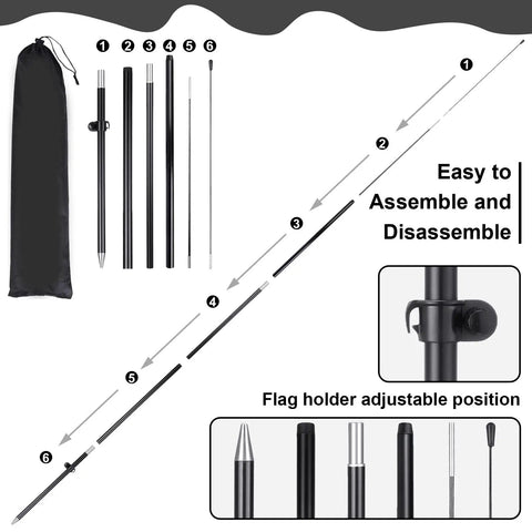 Two Pack Barbecue Feather Flag Kit With Ten Flag Poles Two Ground Stakes And Two Portable Bags for Outdoor Restaurant Advertising