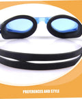 Adjustable Silicone Eyeglass Strap For Swimming And Pool Use No Slip Design Quick Adjustment Durable Goggles Retainer visible