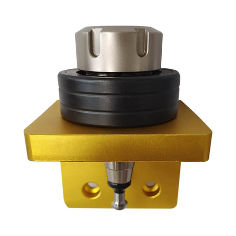 Rock Solid ISO30 Tool Holder Lock Seat Featuring Precision Bearing Roller For Knockout CNC Fixtures With Cast Iron Body And Aluminum Base For Hassle Free Install And Bulletproof Quick Change Performance