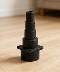 Get Ready To Suck Up Dust With This Awesome Wet Dry Shop Vac Adapter. Black plastic stepped hose connector with tapered design.
