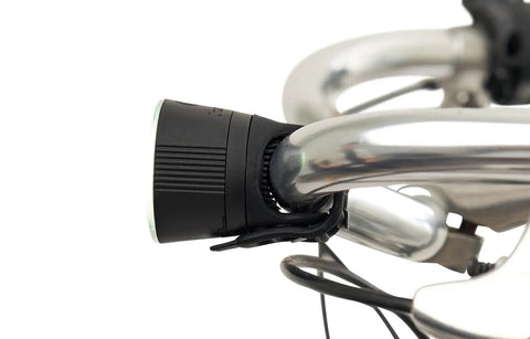 Traveler 2.0 Magnetic Bike Light Headlight For Bicycles And E Bikes High Lumen Rechargeable LED mounted on handlebars