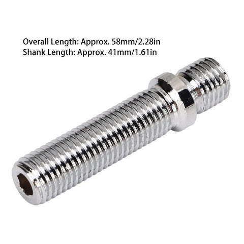 Upgrade Your Ride With This Premium 20-Piece Extended Wheel Stud Conversion Kit Featuring Super Durable Cold Forged Steel, 58Mm Length And 41Mm Shank To Easily Swap Lug Bolts For Secure Sturdy Lug Nuts On Cars And Trucks