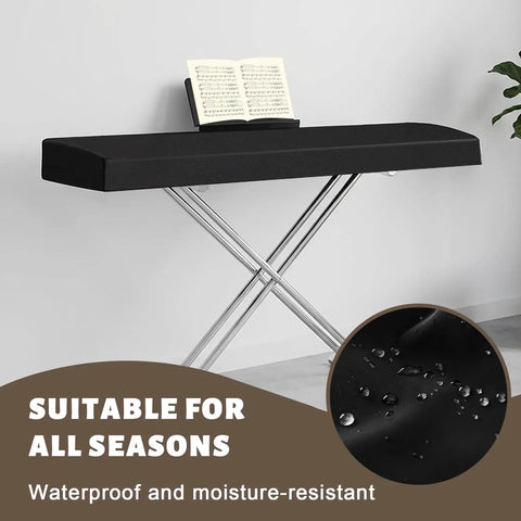 Stretchable Dust Cover For 88 Key And 61 Key Digital Pianos Protective Keyboard Cover To Keep Dust Dirt Debris Off Your Keys