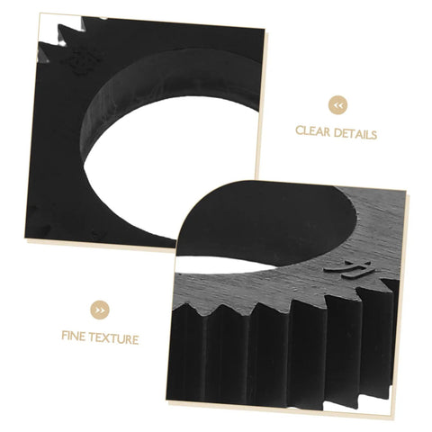 Close-up of Six Piece Counting Machine Gear Wheel For Currency Counter Replacement Spare Parts with fine textured details.