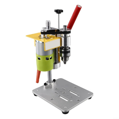 Get This Portable Mini Drill Press For CNC Table Milling With Powerful 795W Dc Motor Up To 7000RPM For Wood, Plastic And Soft Aluminum. Features precise depth control and lightweight design.