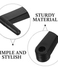 Dead Nuts Accurate Tire Balancing Ruler Crank Handles Built Different With Soft Touch Polymer Grips showing sturdy black handles.