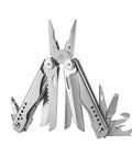 Everyday Carry 18 In 1 Multitool Pliers With Ergonomic Handle Stainless Steel Pocket Tool Featuring External Screwdriver Bits