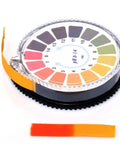 pH Test Strips Kit 5 Meter Acid Test Paper For Water And Soil Testing 197 Inch Litmus Paper Roll with color scale.